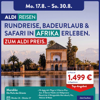 ALDI SÜD Prospekt - Urlaub & Reisen