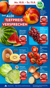 ALDI SÜD Prospekt - Angebote ab 10.08.