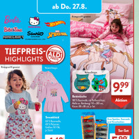ALDI SÜD Prospekt - Bettwäsche