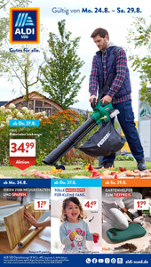 ALDI SÜD Prospekt - Angebote ab 24.08.