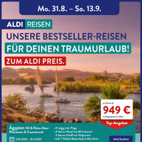 ALDI SÜD Prospekt - Urlaub & Reisen
