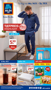 ALDI SÜD Prospekt - Angebote ab 14.09. - Seite 1