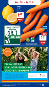 ALDI SÜD Prospekt - Angebote ab 07.09.