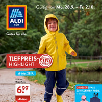 ALDI SÜD Prospekt - Herbstliche Angebote Angebote