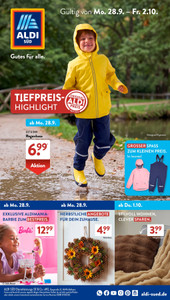 ALDI SÜD Prospekt - Angebote ab 28.09.