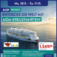 ALDI SÜD Prospekt - Urlaub & Reisen