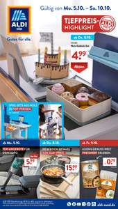ALDI SÜD Prospekt - Angebote ab 05.10.