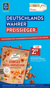 ALDI SÜD Prospekt - Dauerhaft günstig - Seite 1