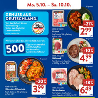 ALDI SÜD Prospekt - Fleisch & Wurst