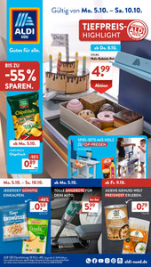 ALDI SÜD Prospekt - Angebote ab 05.10.