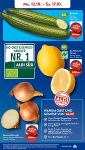 ALDI SÜD Prospekt - Angebote ab 12.10.