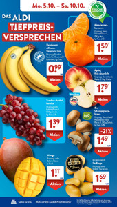 ALDI SÜD Prospekt - Angebote ab 05.10.