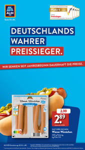 ALDI SÜD Prospekt - Dauerhaft günstig - Seite 1