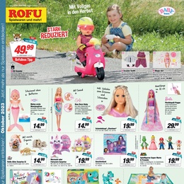 ROFU Prospekt - Großer Spielspaß zum kleinen Preis
