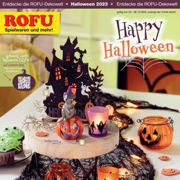 ROFU Prospekt - Halloween-Highlights