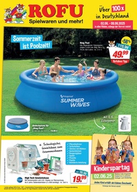 ROFU Prospekt - Sommerzeit ist Poolzeit