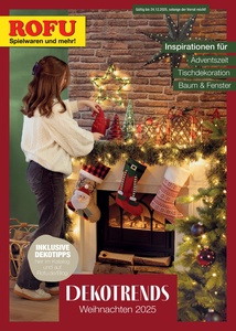 ROFU Prospekt - Dekokatalog Weihnachten 2025