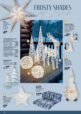 Vorschau des ROFU Prospekts - Günstige Weihnachtsdeko für ein stimmungsvolles Fest, Seite 8