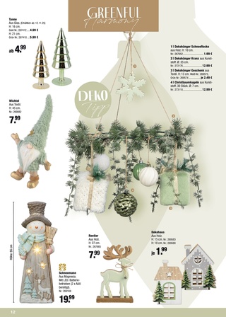 Vorschau des ROFU Prospekts - Weihnachtsbaum & Schmuck, Seite 12