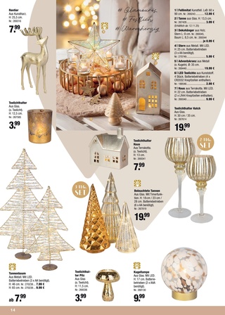 Vorschau des ROFU Prospekts - Günstige Weihnachtsdeko für ein stimmungsvolles Fest, Seite 14