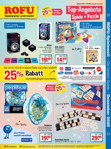 ROFU Prospekt - Top-Angebote Spiele + Puzzle