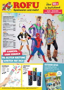 ROFU Prospekt - Fasching und Spielwaren