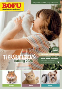 ROFU Prospekt - Tierspielzeugkatalog 2026