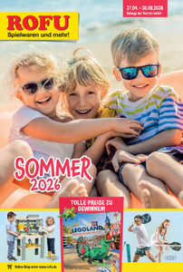 ROFU Prospekt - Sommerkatalog 2026