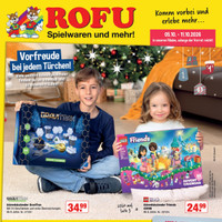 ROFU Prospekt - Die schönsten Adventskalender für Klein und Groß Angebote
