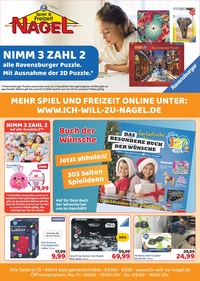 Spiel + Freizeit Nagel Prospekt - Nimm 3 Zahl 2