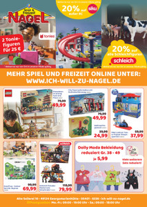 Spiel + Freizeit Nagel Prospekt - Mehr Spiel und Freizeit online unter: