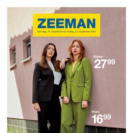 Zeemann Prospekt - Damenmode zum kleinmöglichen Preis