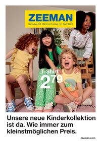 Zeemann Prospekt - Kinderkollektion