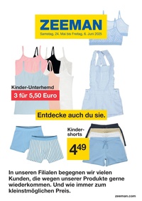Zeemann Prospekt - Angebote ab 24.05.