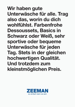 Zeemann Prospekt - Angebote ab 14.06.