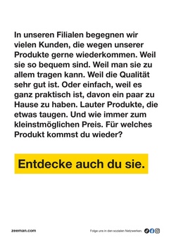 Zeemann Prospekt - Angebote ab 23.08.