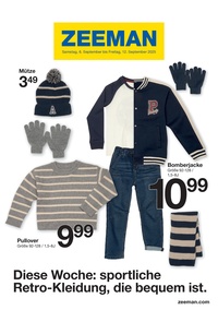 Zeemann Prospekt - Retro-Kleidung