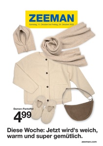 Zeemann Prospekt - Angebote ab 11.10.