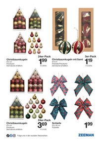 Zeemann Prospekt - Festtagskleidung, Dekoration und mehr