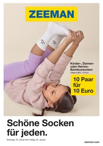 Zeemann Prospekt - Schöne Socken für jeden.