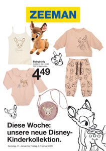 Zeemann Prospekt - Unsere neue Disney-Kinderkollektion