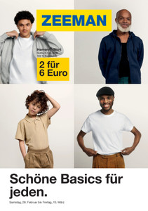 Zeemann Prospekt - Schöne Basics für jeden