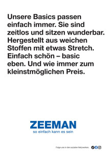 Zeemann Prospekt - Schöne Basics für jeden - Seite 2
