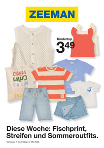 Zeemann Prospekt - Fischprinz,Streifen und Sommeroutfits.