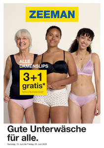 Zeemann Prospekt - Gute Unterwäsche für alle.