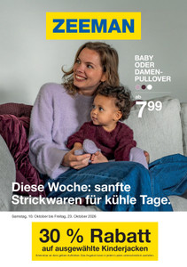 Zeemann Prospekt - Angebote ab 10.10.