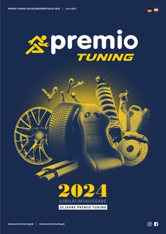 Premio Reifen + Autoservice Prospekt - Tuning Katalog 2024