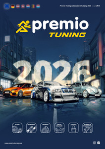 Premio Reifen + Autoservice Prospekt - Premio Tuning Autozubehörkatalog 2026