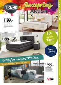 Wohnpark Binzen Prospekt - Boxspring Trend in