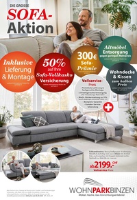 Wohnpark Binzen Prospekt - Sofa-Aktion